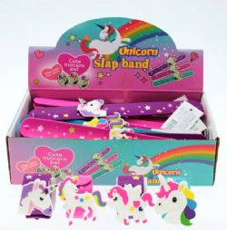 BRACELET SNAP LICORNE ASST (CLAP)